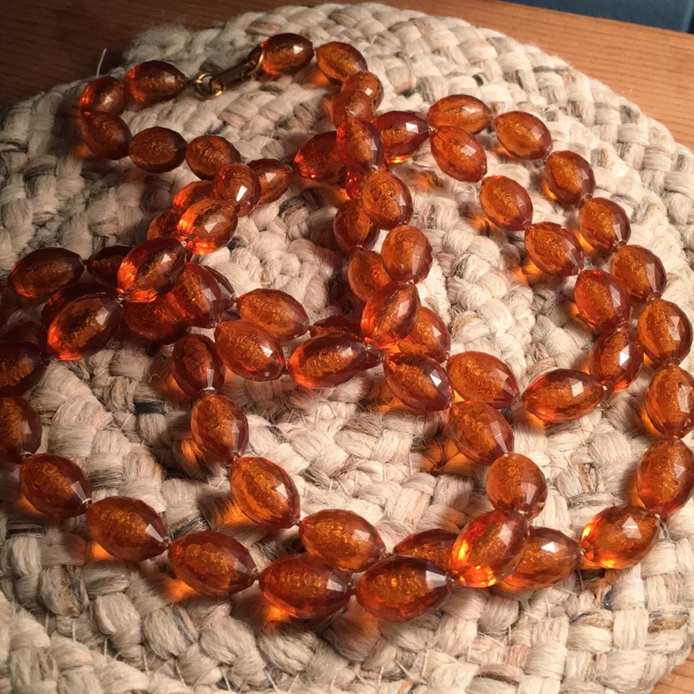 Vintage bead necklace